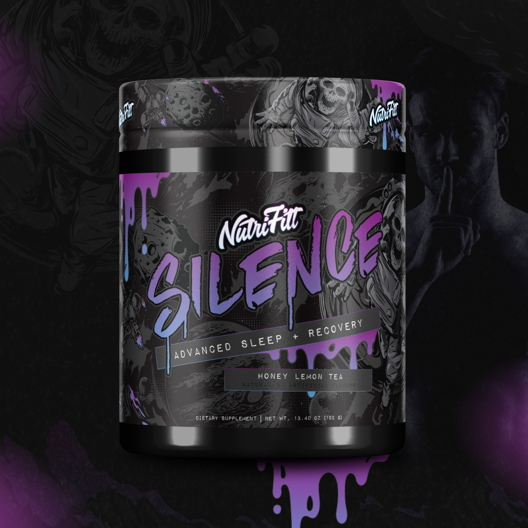 nutrifitt silence advanced sleep and recovery honey lemon tea